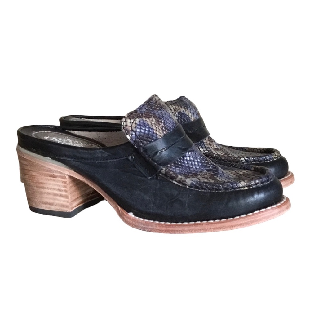 Freebird by Steven Collins Leather Mules - Picture 2 of 15